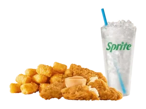 3 Piece Crispy Tenders Combo