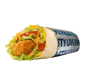 Cheesy Baja Crispy Tender Wrap