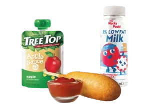 Corn Dog Wacky Pack