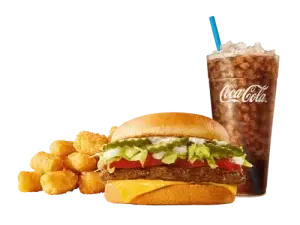 SONIC Cheeseburger Combo