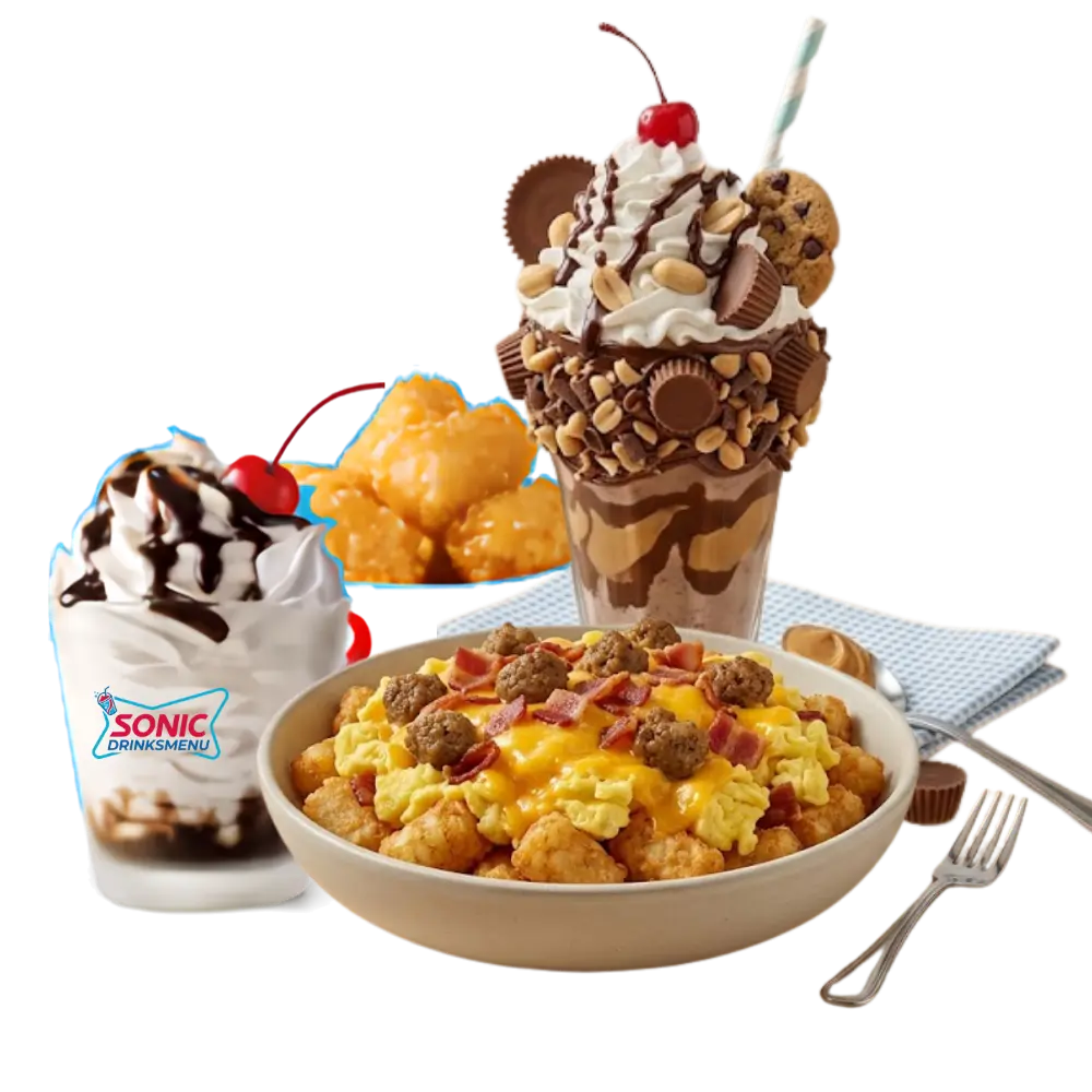 Sonic breakfast menu