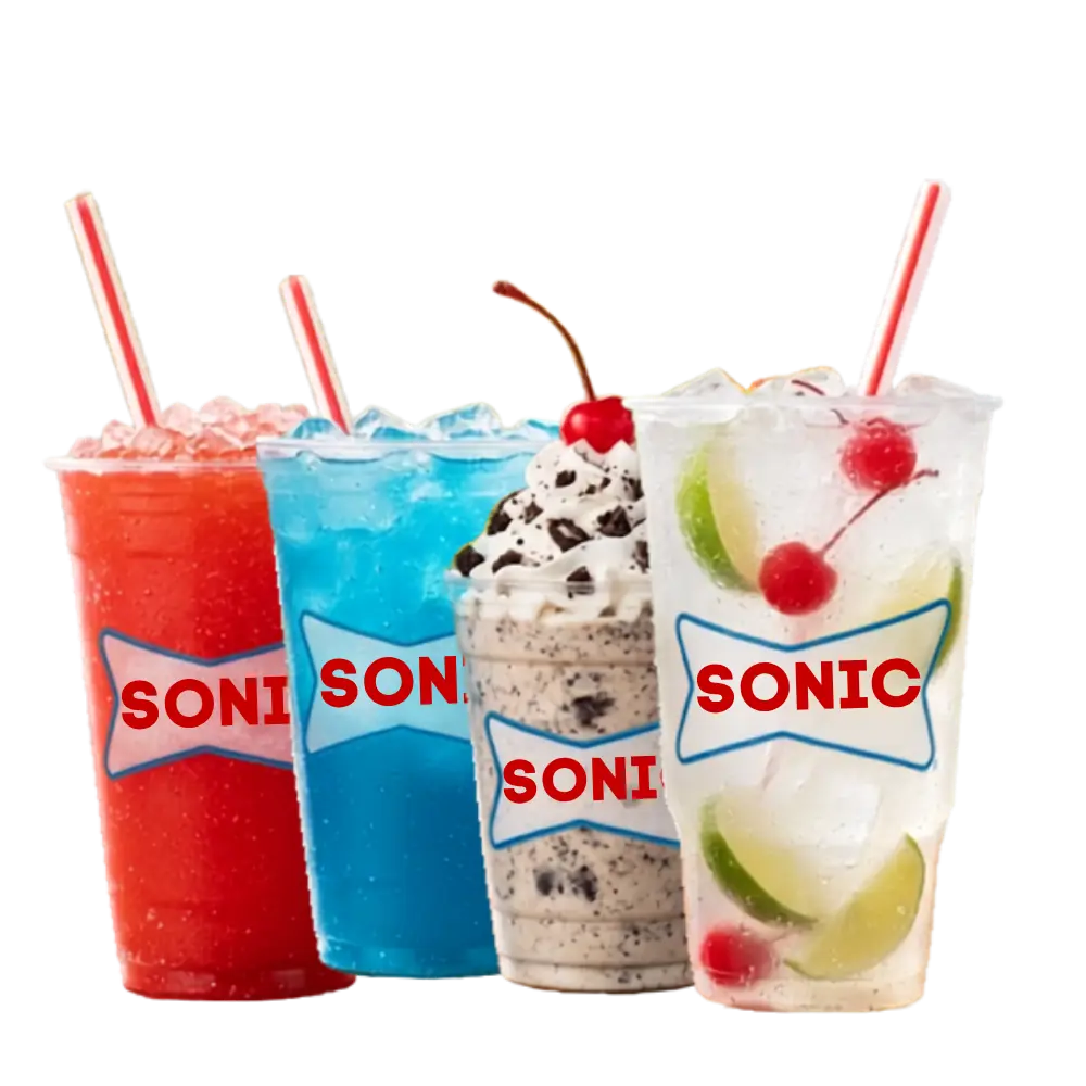 Sonic Drinks Menu