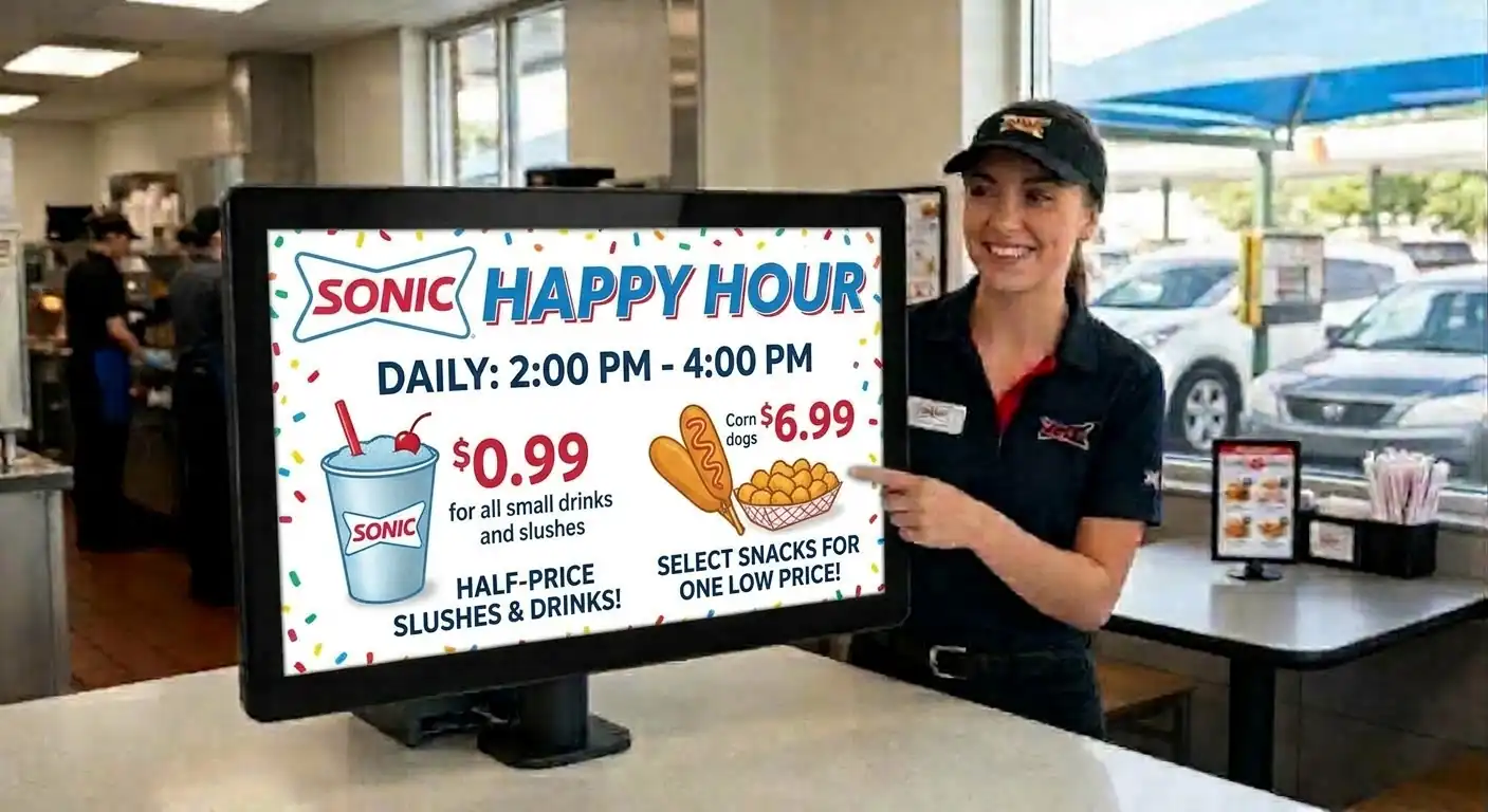 Sonic Happy Hour